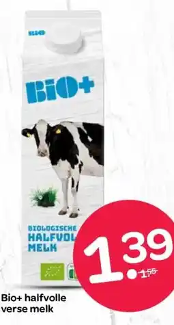Spar Bio+ halfvolle verse melk aanbieding
