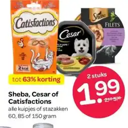 Spar Sheba, Cesar of Catisfactions aanbieding