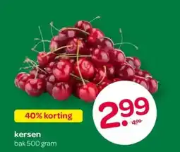 Spar kersen aanbieding