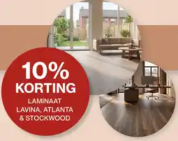 Roobol 10% KORTING laminaat lavina, atlanta & stockwood aanbieding