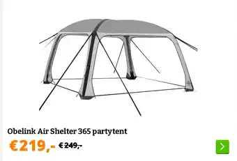 Obelink Air Shelter 365 partytent