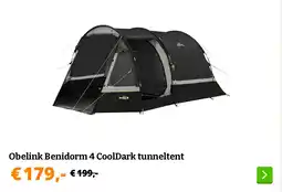 Obelink Obelink Benidorm 4 CoolDark tunneltent aanbieding