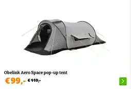 Obelink Obelink Aero Space pop-up tent aanbieding
