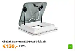 Obelink Obelink Panorama LED 50 x 50 dakluik aanbieding