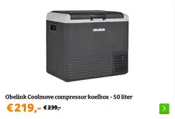 Obelink Obelink Coolmove compressor koelbox - 50 liter aanbieding