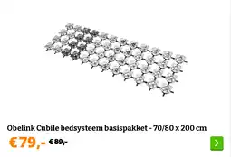 Obelink Obelink Cubile bedsysteem basispakket - 70/80 x 200 cm aanbieding