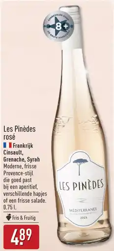 ALDI Les Pinèdes rosé aanbieding