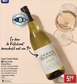 ALDI Saam Chenin Blanc aanbieding