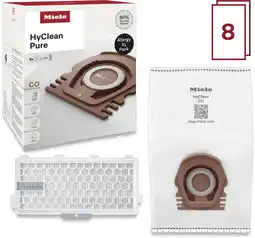 Coolblue Miele Stofzuigerzakken HyClean Pure CO XL-Pack (8 stuks) aanbieding