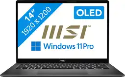Coolblue MSI Prestige 14 AI+ D3MG-043NL OLED QWERTY aanbieding