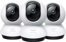 Coolblue TP-Link Tapo C220 Pan & Tilt 3-Pack aanbieding