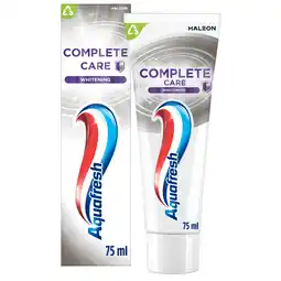 De Online Drogist Aquafresh Complete Care Whitening Tandpasta aanbieding