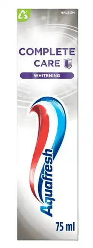 De Online Drogist Aquafresh Complete Care Whitening Tandpasta aanbieding