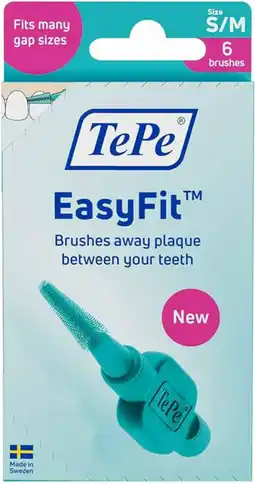 De Online Drogist TePe EasyFit Ragers S/M aanbieding