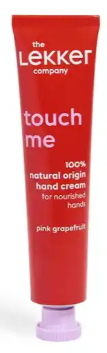 De Online Drogist The Lekker Company Touch Me Handcrème Pink Grapefruit aanbieding