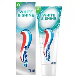 De Online Drogist Aquafresh White & Shine Tandpasta aanbieding