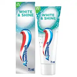 De Online Drogist Aquafresh White & Shine Tandpasta aanbieding