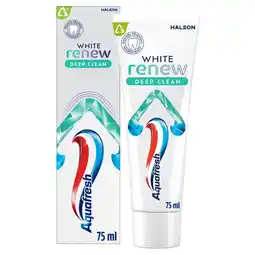 De Online Drogist Aquafresh White Renew Deep Clean Tandpasta aanbieding