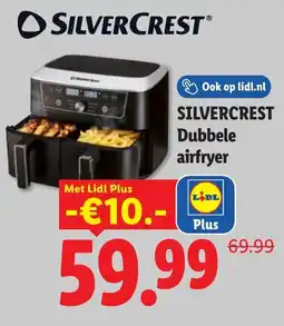 Lidl Silvercrest Dubbele airfryer aanbieding