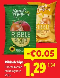 Lidl Ribbelchips aanbieding