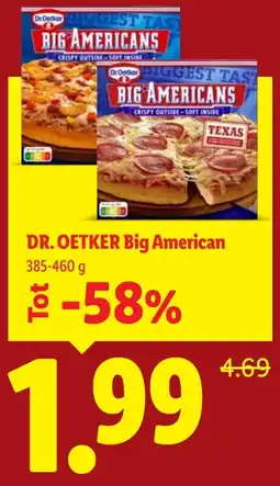 Lidl Dr. Oetker Big American aanbieding