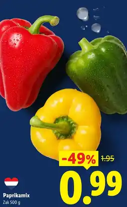 Lidl Paprikamix aanbieding