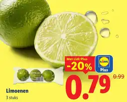 Lidl Limoenen aanbieding