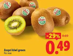 Lidl Zespri kiwi groen aanbieding