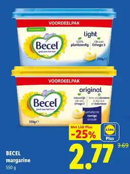 Lidl Becel margarine aanbieding