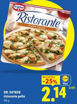 Lidl Dr.Oetker ristorante pollo aanbieding