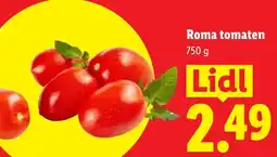 Lidl Roma tomaten aanbieding