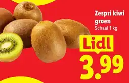 Lidl Zespri kiwi groen aanbieding