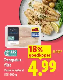Lidl Pangasiusfilet aanbieding
