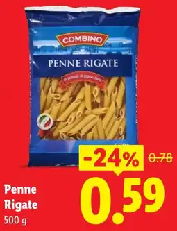 Lidl Penne Rigate aanbieding