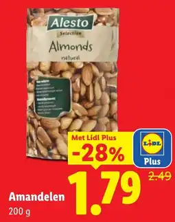 Lidl Amandelen aanbieding