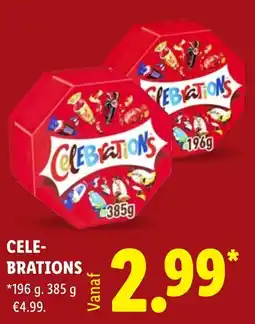 Lidl Celebrations aanbieding