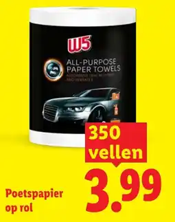 Lidl Poetspapier op rol aanbieding