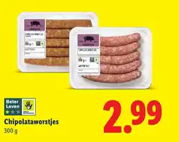 Lidl Chipolataworstjes aanbieding