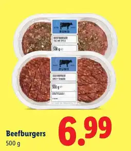 Lidl Beefburgers aanbieding