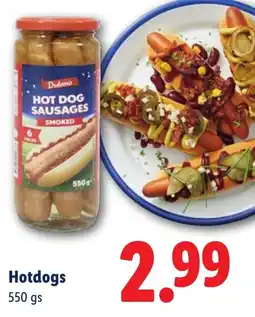 Lidl Hotdogs aanbieding