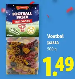 Lidl Voetbal pasta aanbieding
