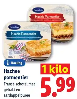 Lidl Hachee parmentier aanbieding