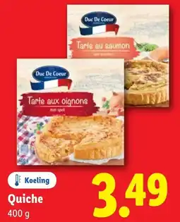 Lidl Quiche aanbieding