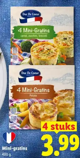 Lidl Mini-gratins aanbieding