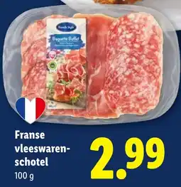 Lidl Franse vleeswarenschotel aanbieding