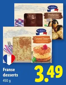 Lidl Franse desserts aanbieding
