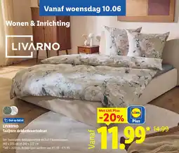 Lidl Livarno Satijnen dekbedovertrekset aanbieding