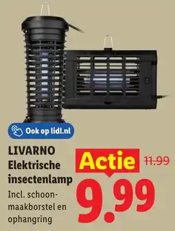 Lidl Livarno Elektrische insectenlamp aanbieding