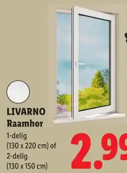 Lidl Livarno Raamhor aanbieding