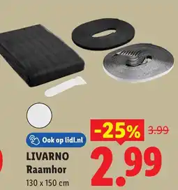 Lidl Livarno Raamhor aanbieding